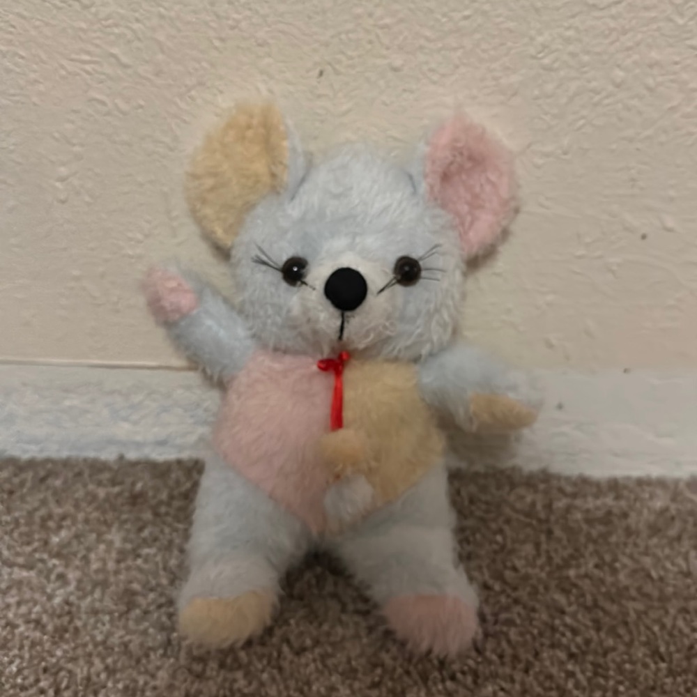 Vintage mouse, kids toy